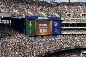 世俱杯半决赛切尔西2-0弗鲁米嫩塞，70556名球迷到场观战